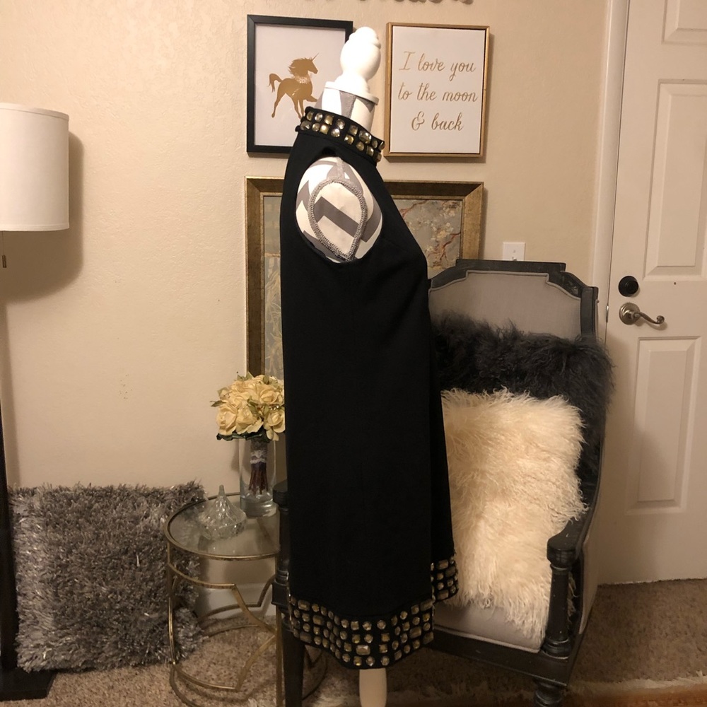 INC Black Shift Dress from Macy’s - Picture 2 of 8